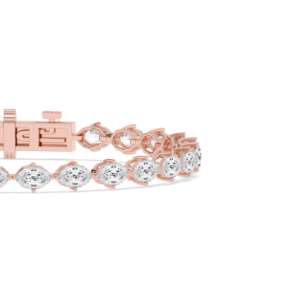 Lab Grown Diamond BRACELET 8.51 ctw BR20464SOV-0.30PT-7IN