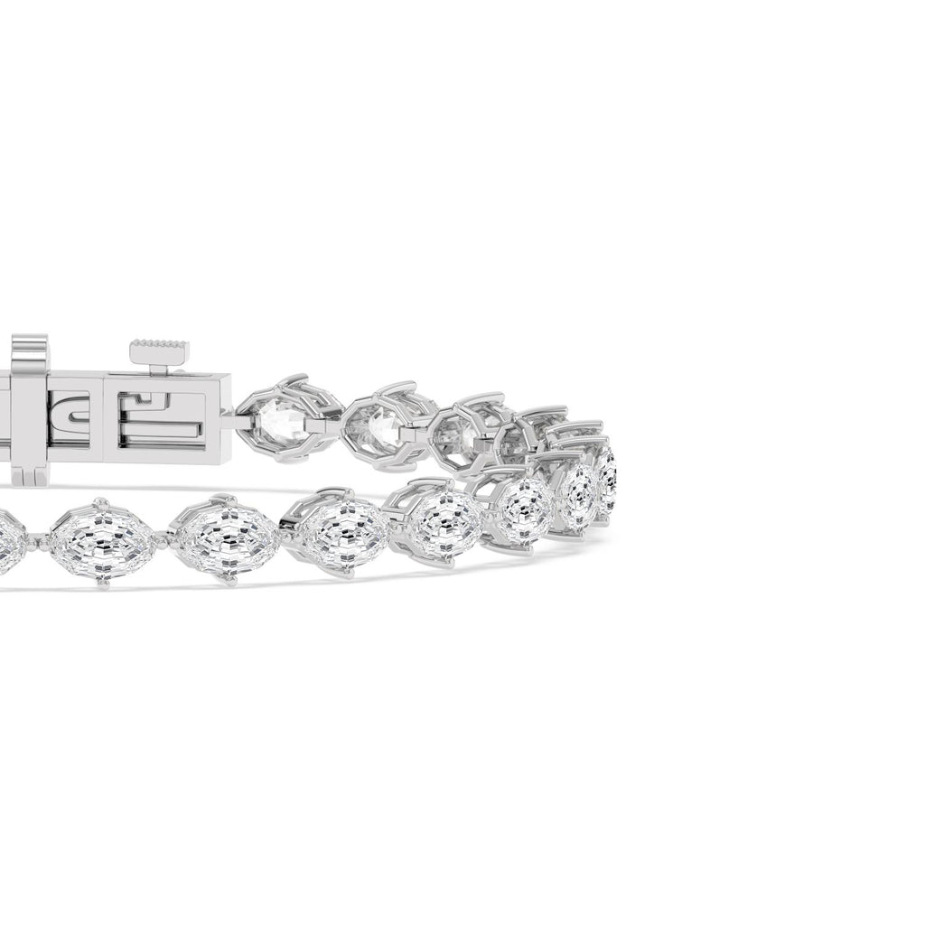 Lab Grown Diamond BRACELET 8.51 ctw BR20464SOV-0.30PT-7IN