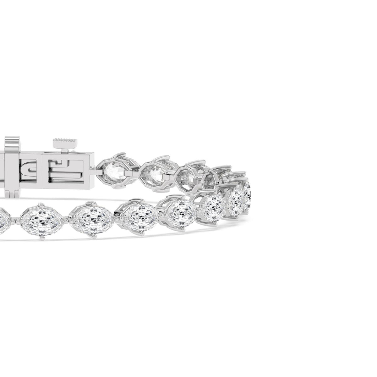 Lab Grown Diamond BRACELET 8.51 ctw BR20464SOV-0.30PT-7IN
