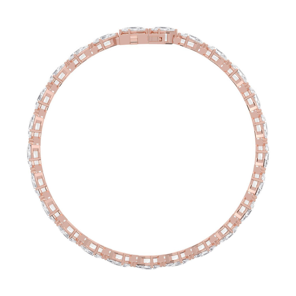 Lab Grown Diamond BRACELET 7.65 ctw BR20464SPE-0.30PT-7IN