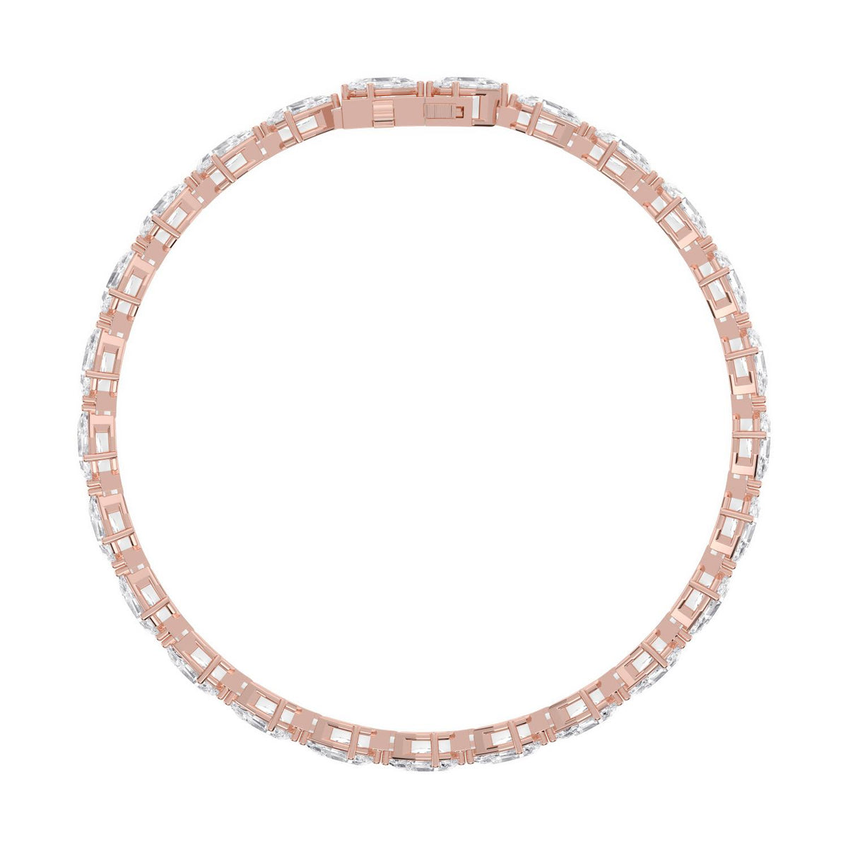 Lab Grown Diamond BRACELET 7.65 ctw BR20464SPE-0.30PT-7IN