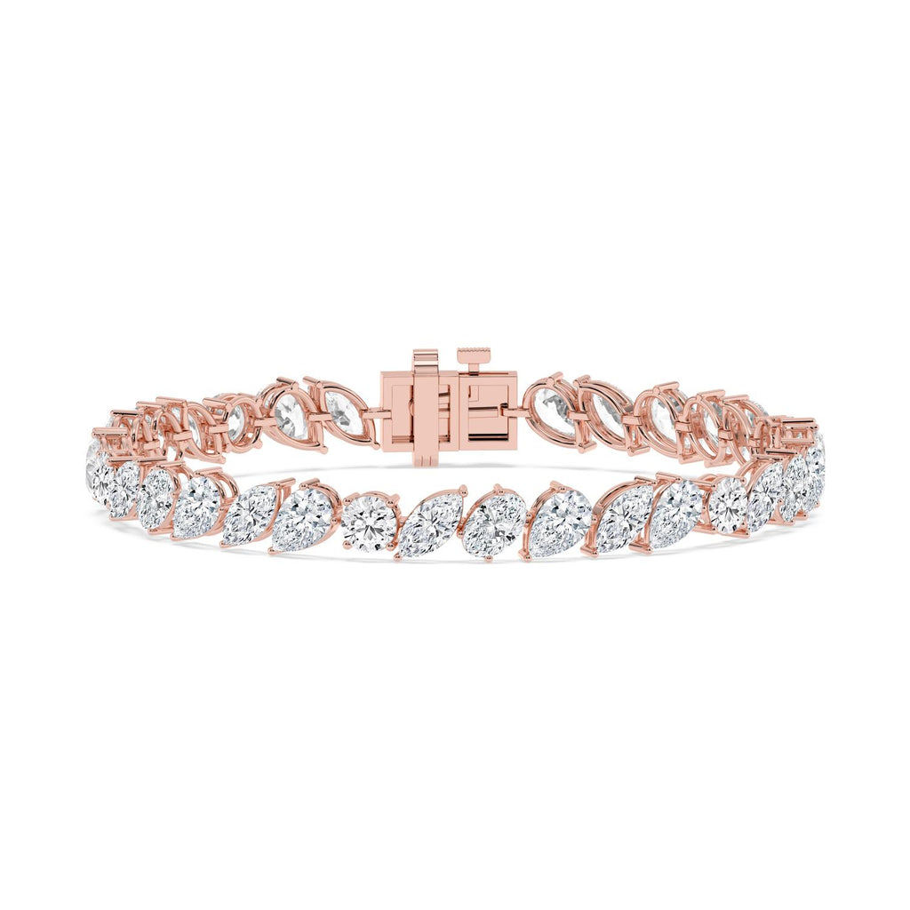 Lab Grown Diamond BRACELET 12.95 ctw BR20605-13.10CT-7IN