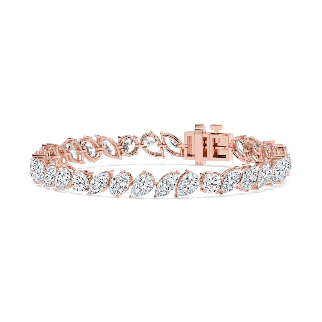 Lab Grown Diamond BRACELET 12.95 ctw BR20605-13.10CT-7IN