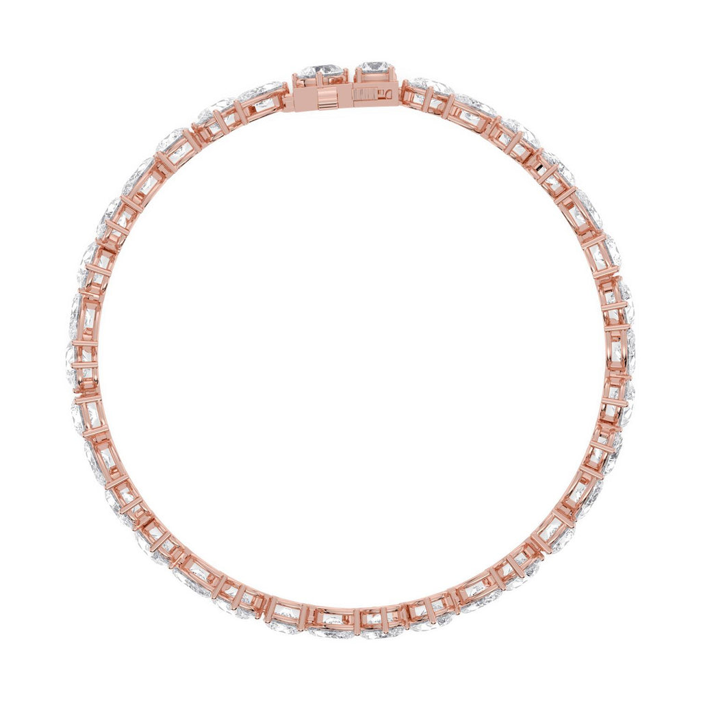 Lab Grown Diamond BRACELET 12.95 ctw BR20605-13.10CT-7IN