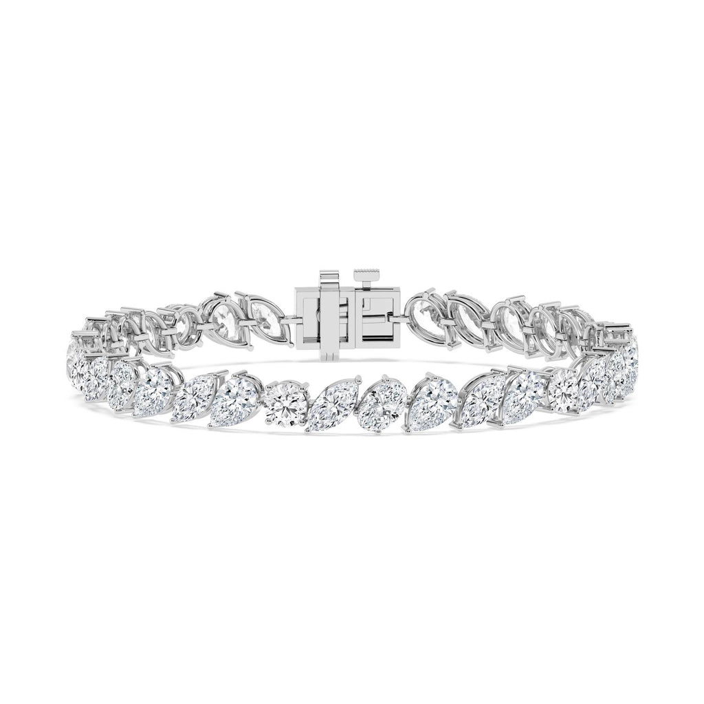 Lab Grown Diamond BRACELET 12.95 ctw BR20605-13.10CT-7IN