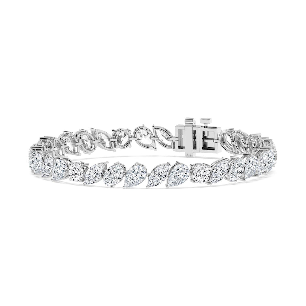 Lab Grown Diamond BRACELET 12.95 ctw BR20605-13.10CT-7IN