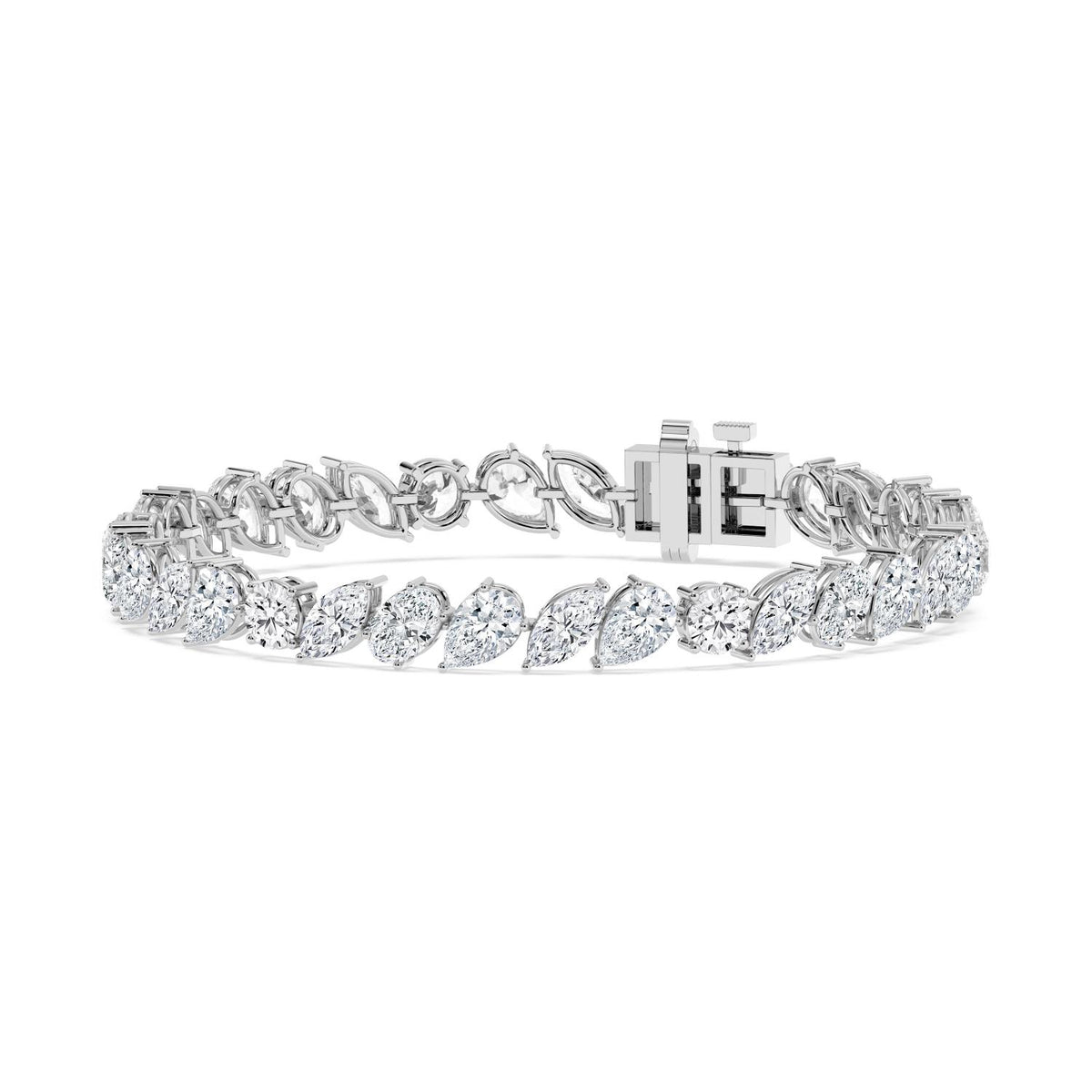 Lab Grown Diamond BRACELET 12.95 ctw BR20605-13.10CT-7IN