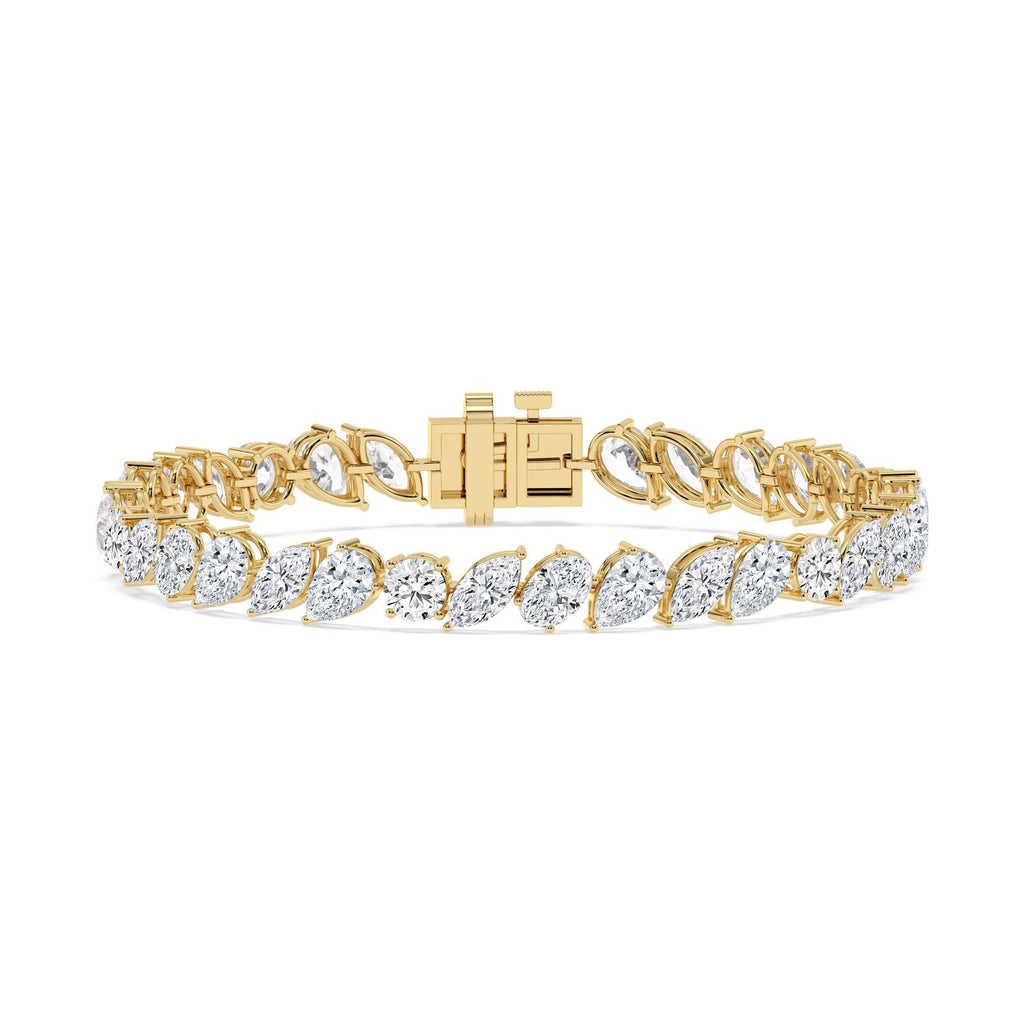 Lab Grown Diamond BRACELET 12.95 ctw BR20605-13.10CT-7IN