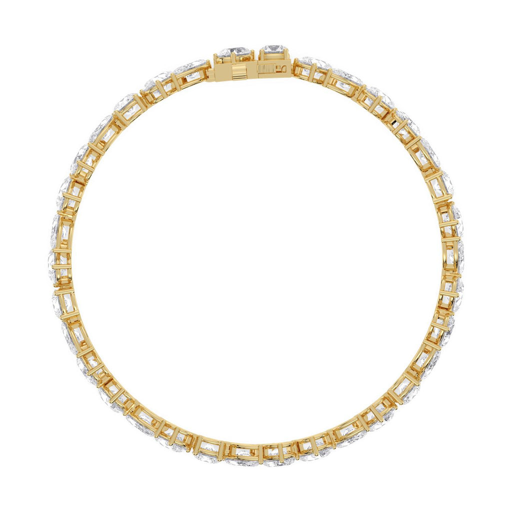 Lab Grown Diamond BRACELET 12.95 ctw BR20605-13.10CT-7IN
