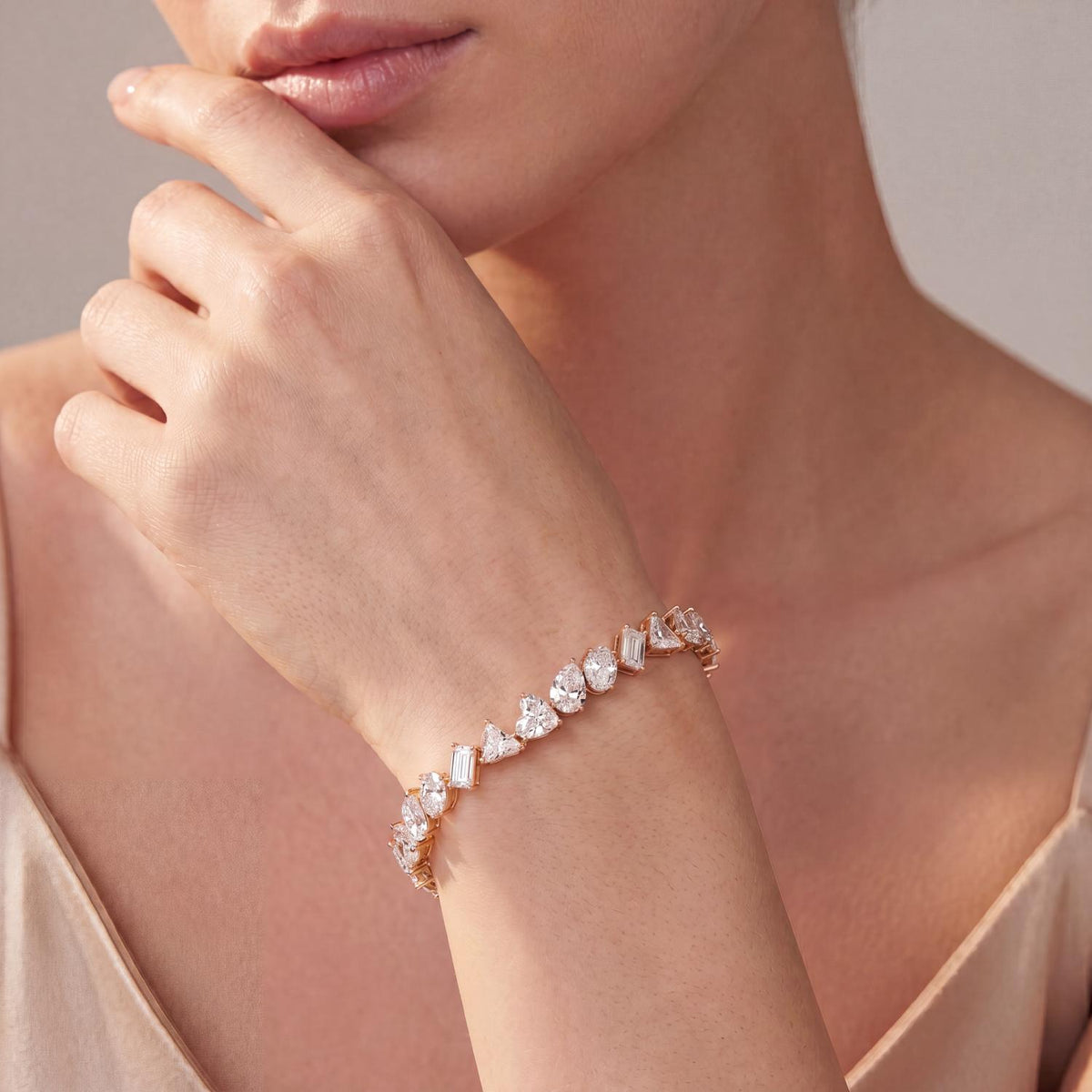 Lab Grown Diamond BRACELET 14.23 ctw BR20606-14-7IN