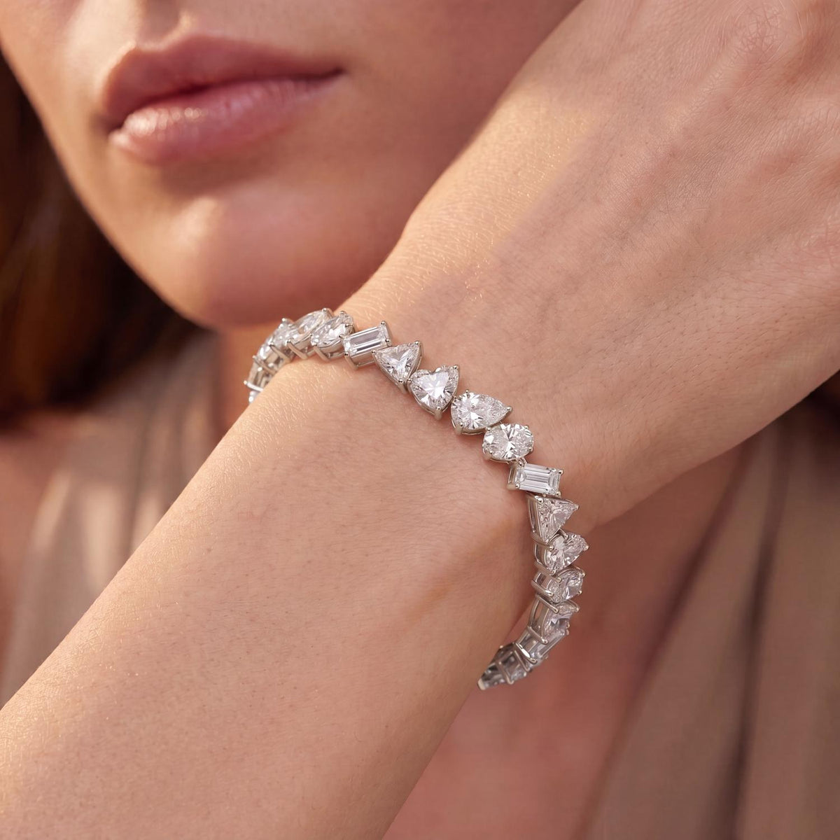 Lab Grown Diamond BRACELET 14.23 ctw BR20606-14-7IN