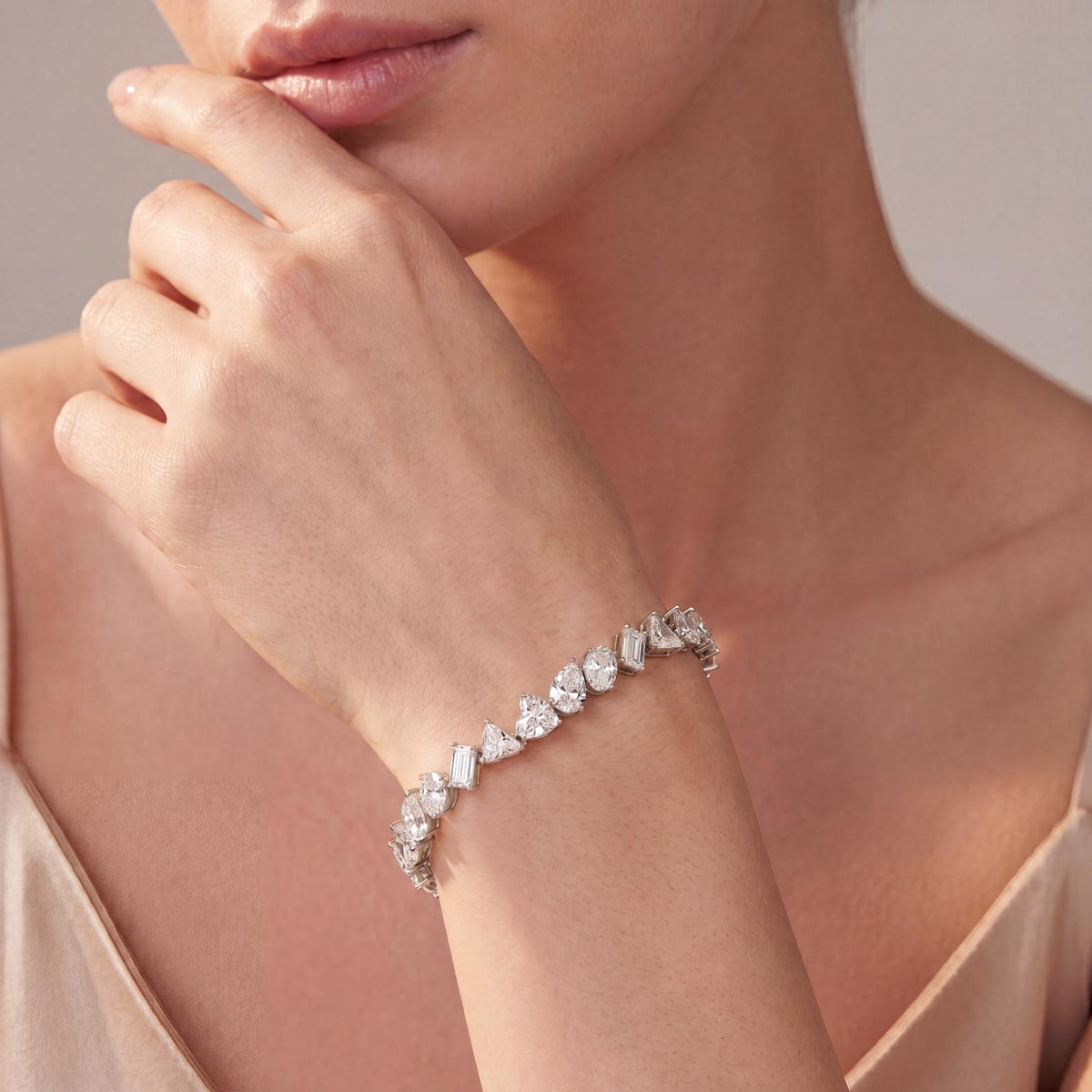 Lab Grown Diamond BRACELET 14.23 ctw BR20606-14-7IN