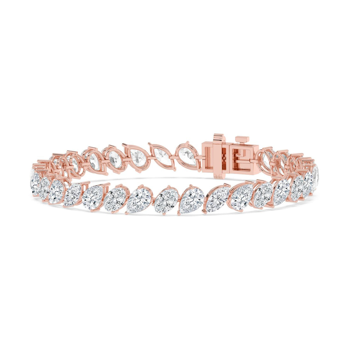 Lab Grown Diamond BRACELET 13.78 ctw BR20607-13.63CT-7IN