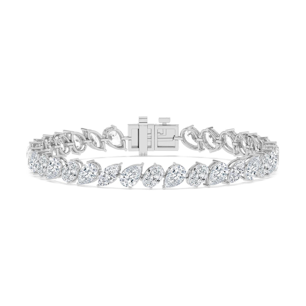 Lab Grown Diamond BRACELET 13.78 ctw BR20607-13.63CT-7IN