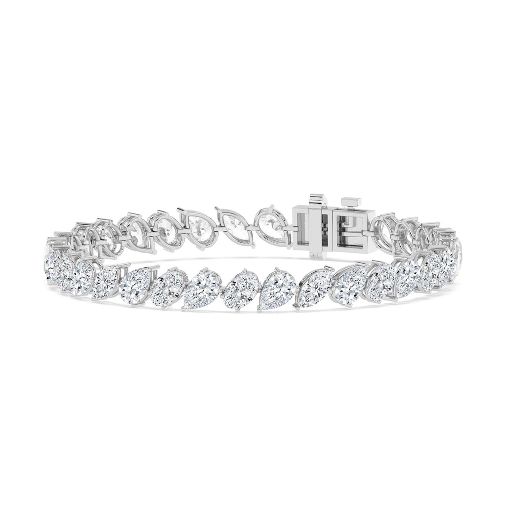 Lab Grown Diamond BRACELET 13.78 ctw BR20607-13.63CT-7IN