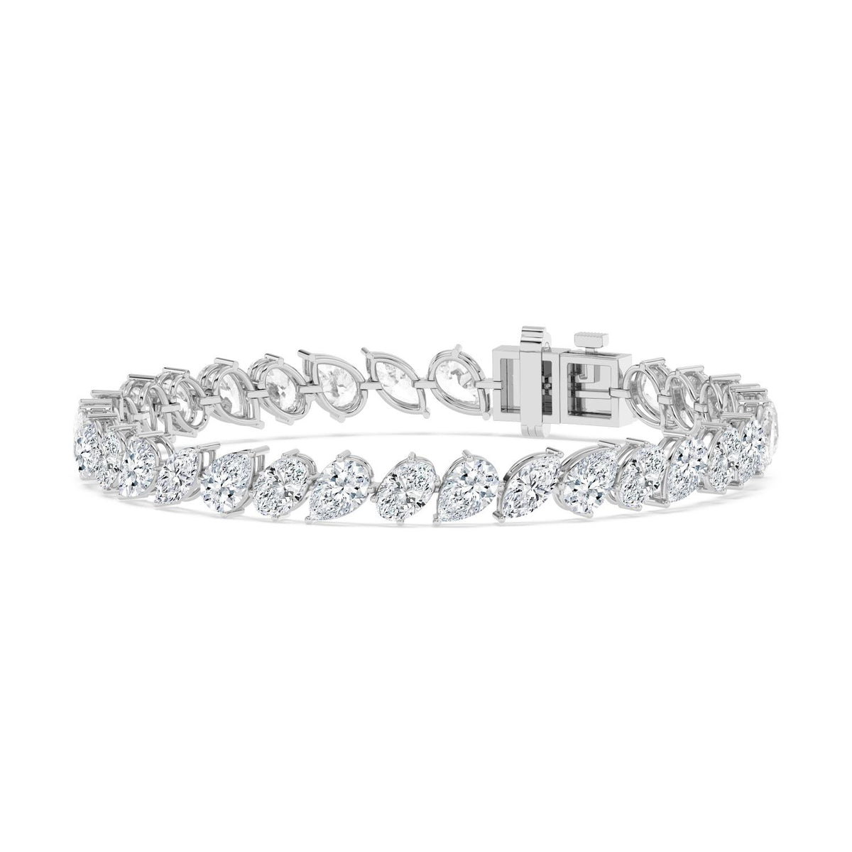 Lab Grown Diamond BRACELET 13.78 ctw BR20607-13.63CT-7IN