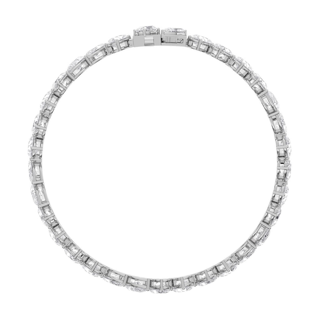 Lab Grown Diamond BRACELET 13.78 ctw BR20607-13.63CT-7IN