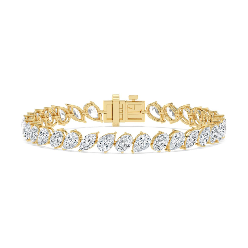 Lab Grown Diamond BRACELET 13.78 ctw BR20607-13.63CT-7IN