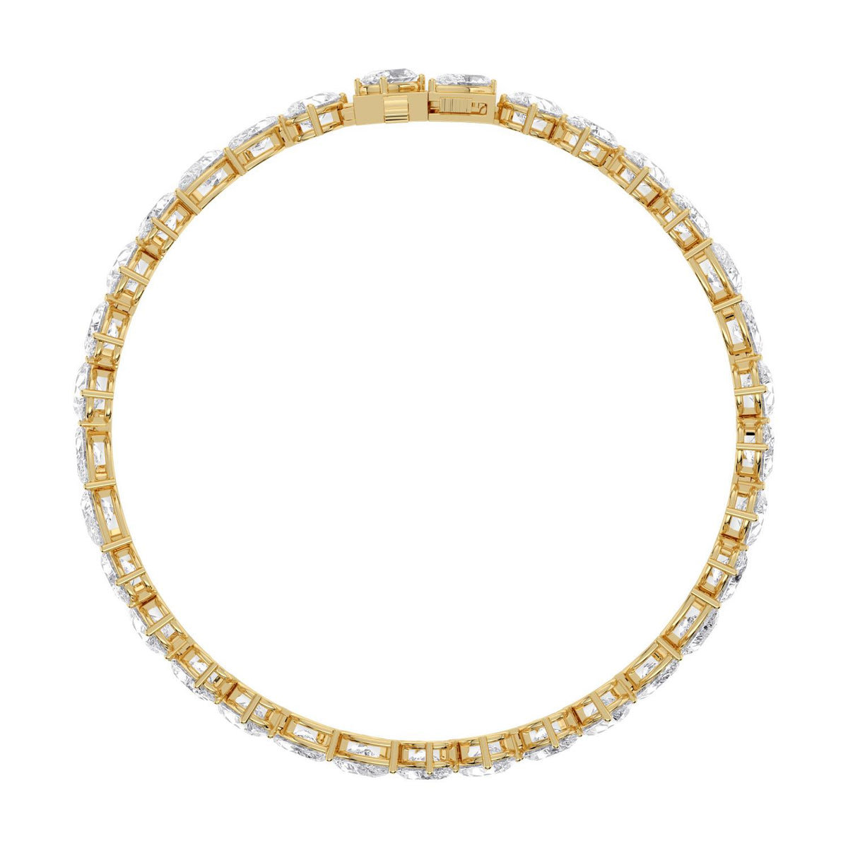Lab Grown Diamond BRACELET 13.78 ctw BR20607-13.63CT-7IN