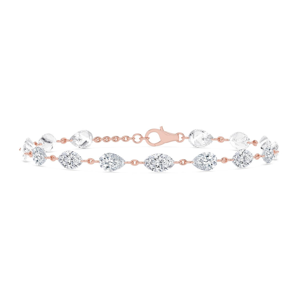 Lab Grown Diamond BRACELET 7.72 ctw BR20630PEMQ-8-7IN