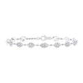 Lab Grown Diamond BRACELET 7.72 ctw BR20630PEMQ-8-7IN