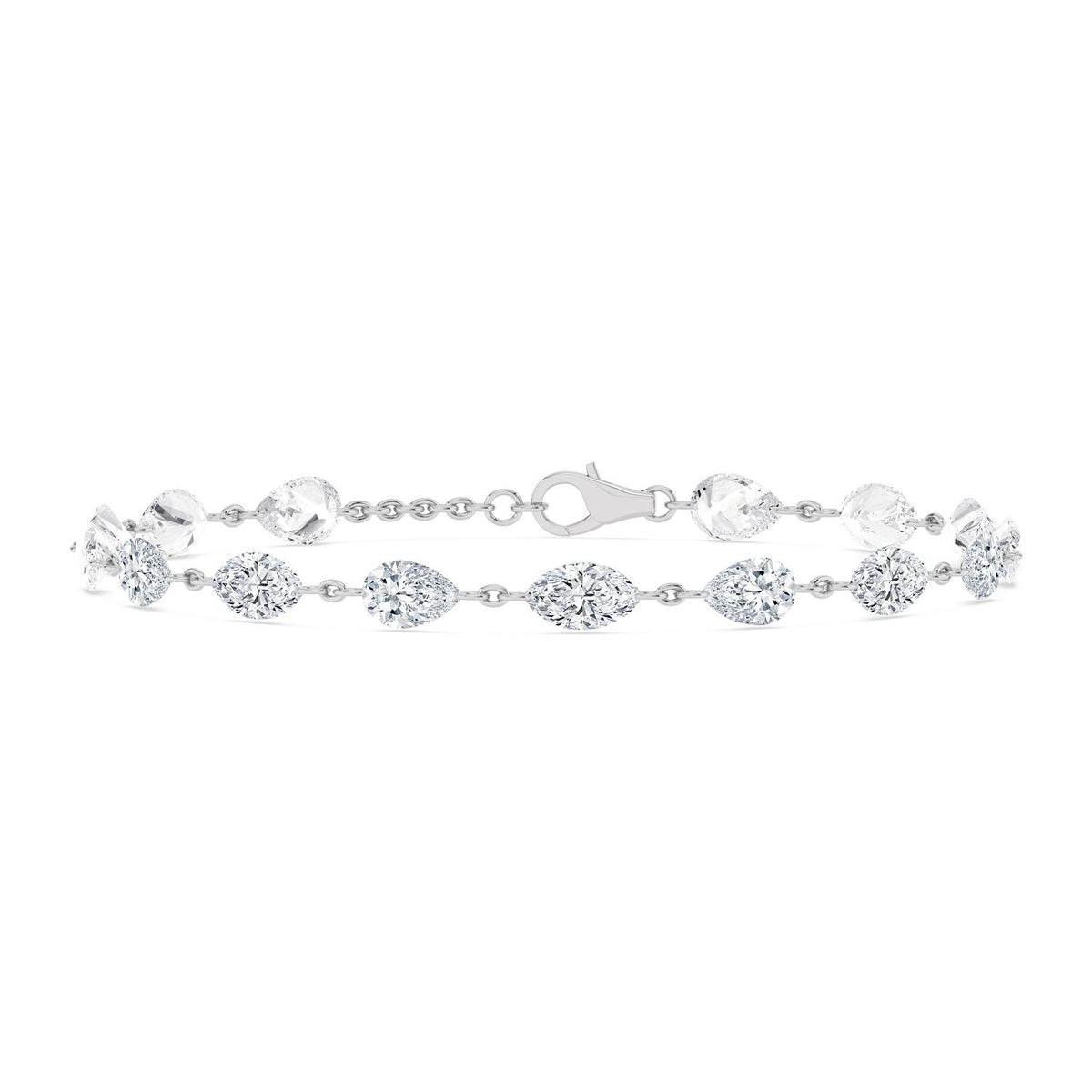 Lab Grown Diamond BRACELET 7.72 ctw BR20630PEMQ-8-7IN