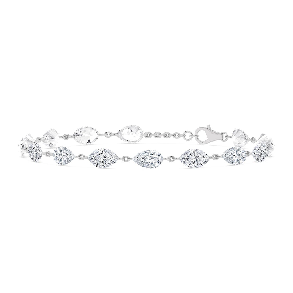 Lab Grown Diamond BRACELET 7.72 ctw BR20630PEMQ-8-7IN