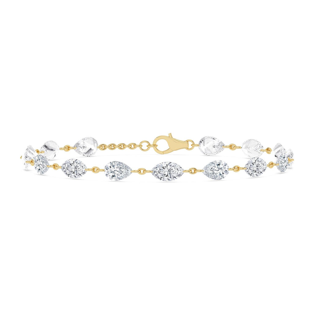 Lab Grown Diamond BRACELET 7.72 ctw BR20630PEMQ-8-7IN