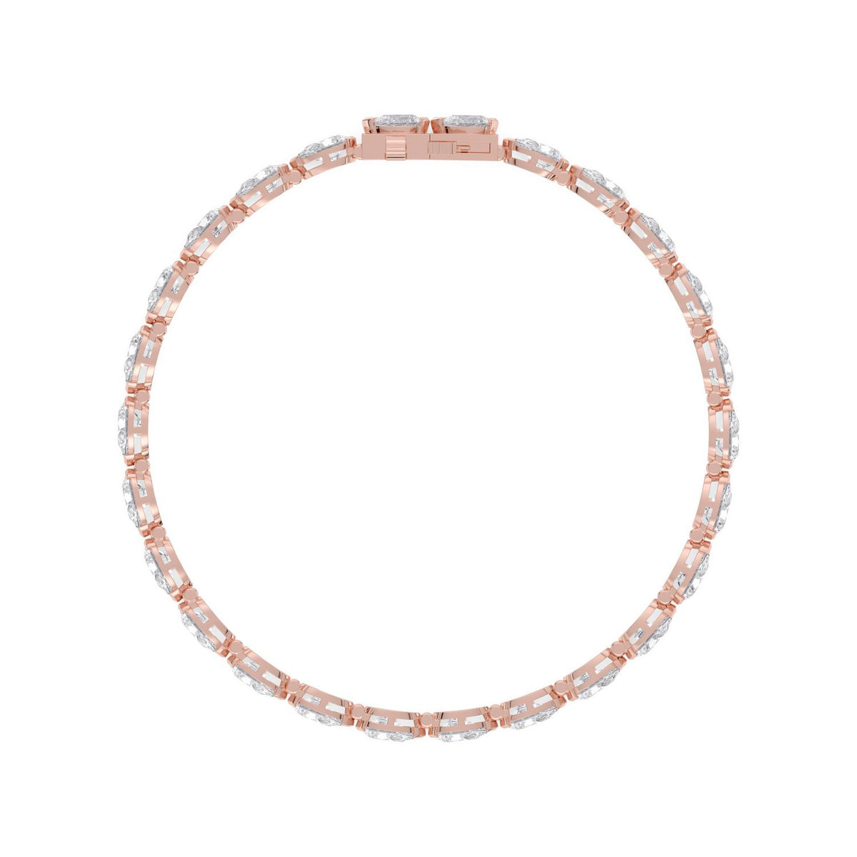 Lab Grown Diamond BRACELET 5.97 ctw BR20648PE-0.22PT-7IN