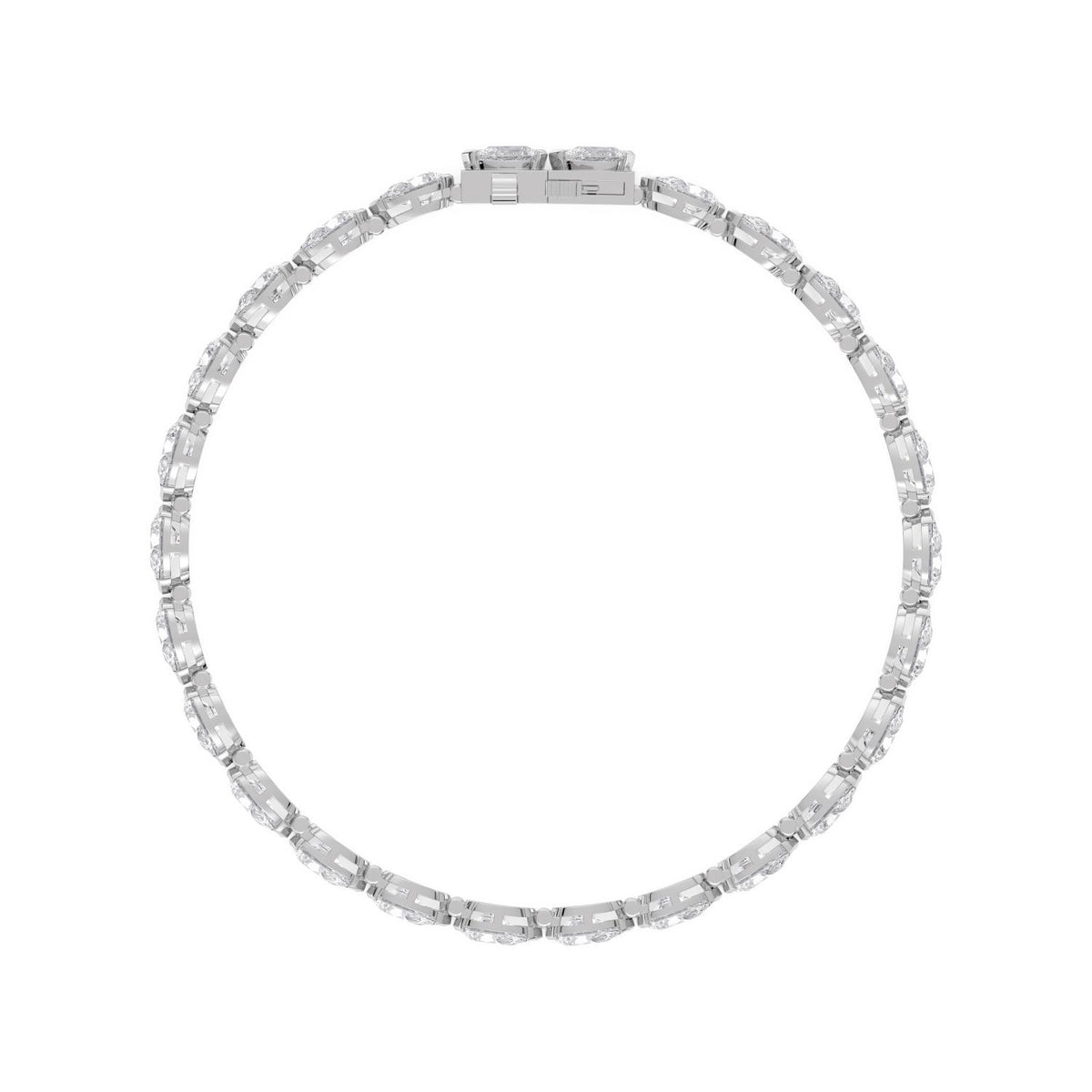 Lab Grown Diamond BRACELET 5.97 ctw BR20648PE-0.22PT-7IN