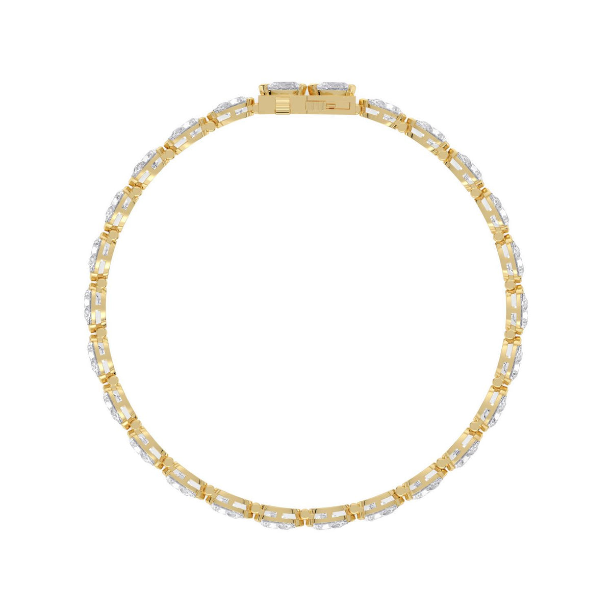 Lab Grown Diamond BRACELET 5.97 ctw BR20648PE-0.22PT-7IN