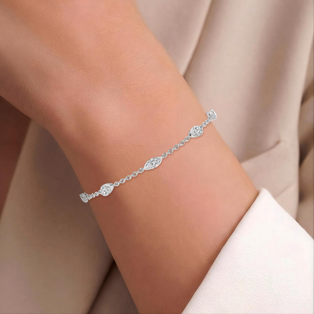 Lab Grown Diamond BRACELET 1.81 ctw BR20649MQPE-1.83CT