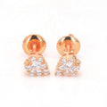 Lab Grown Diamond EARRINGS 0.39 ctw E2288-0.38CT