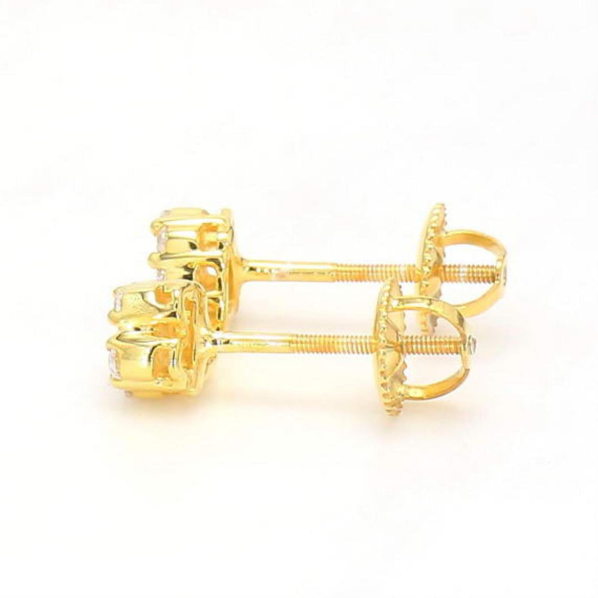 Lab Grown Diamond EARRINGS 0.39 ctw E2288-0.38CT
