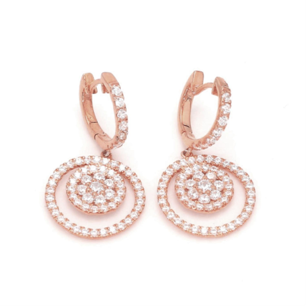 Lab Grown Diamond EARRINGS 1.10 ctw E2321-1.10CT