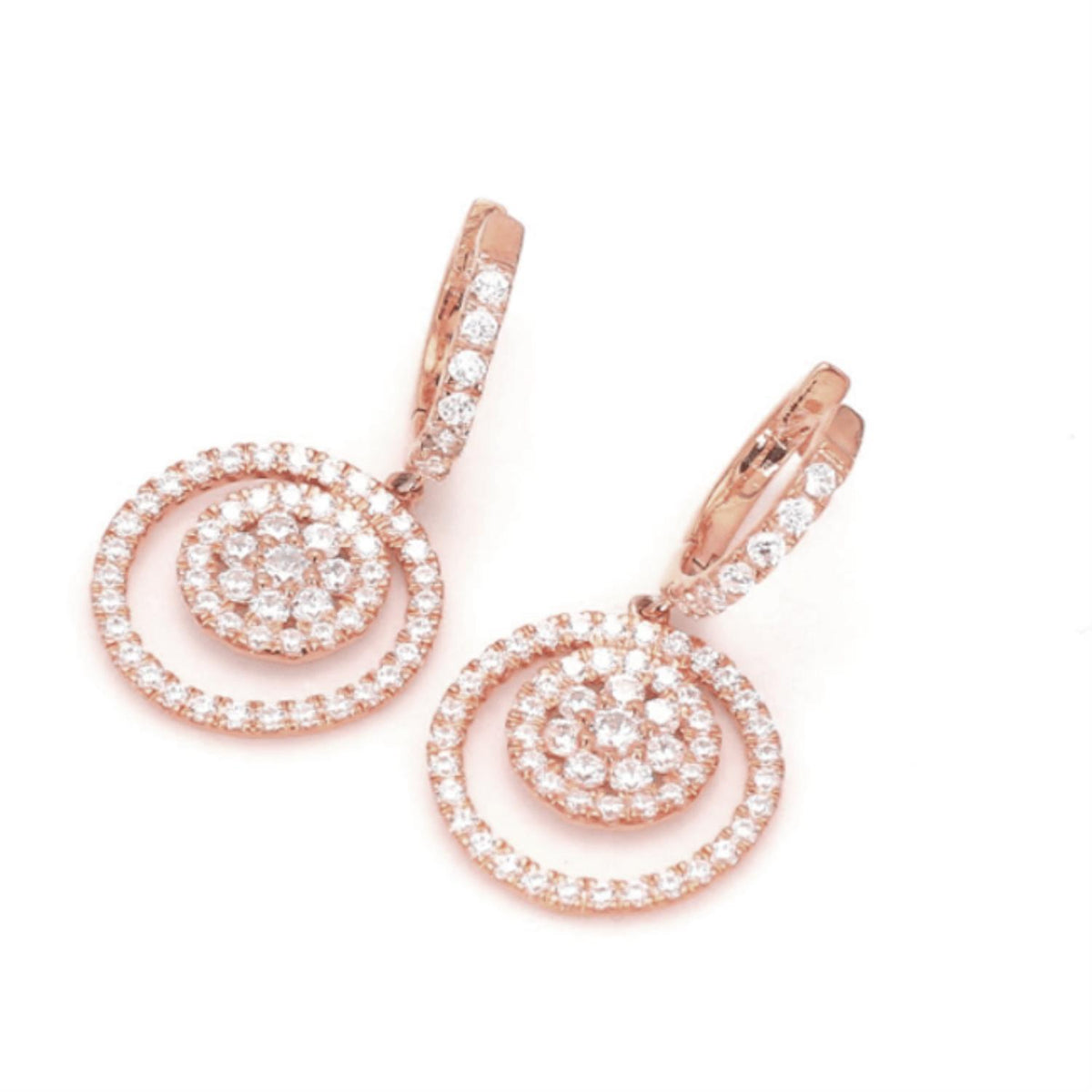 Lab Grown Diamond EARRINGS 1.10 ctw E2321-1.10CT