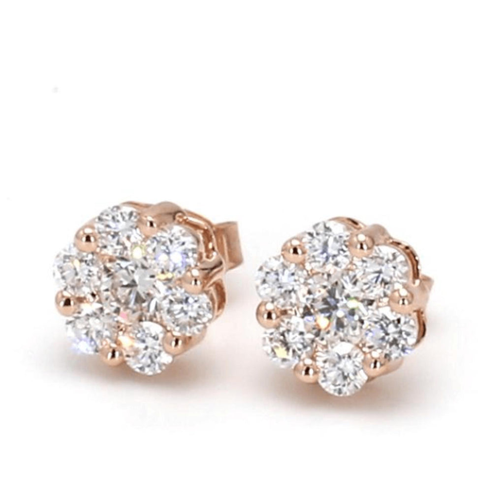 Lab Grown Diamond EARRINGS 1.51 ctw E31138-1.50CT