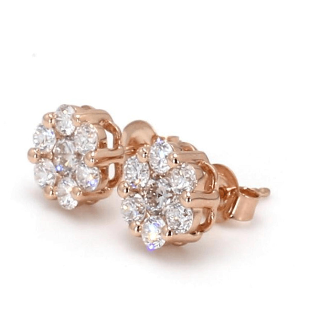 Lab Grown Diamond EARRINGS 1.51 ctw E31138-1.50CT