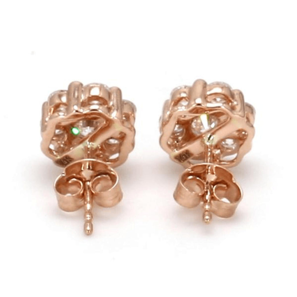 Lab Grown Diamond EARRINGS 1.51 ctw E31138-1.50CT
