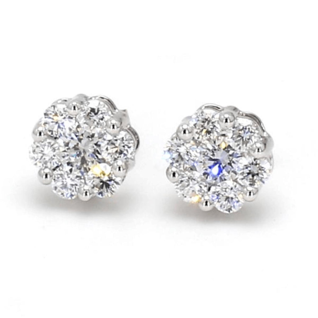 Lab Grown Diamond EARRINGS 1.51 ctw E31138-1.50CT