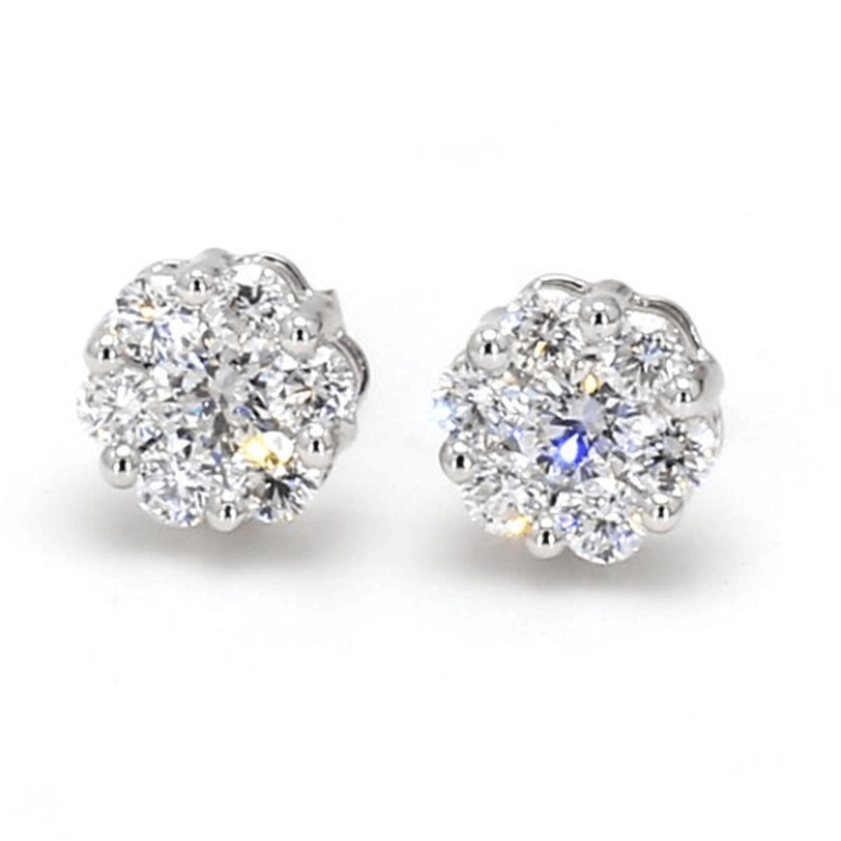 Lab Grown Diamond EARRINGS 1.51 ctw E31138-1.50CT