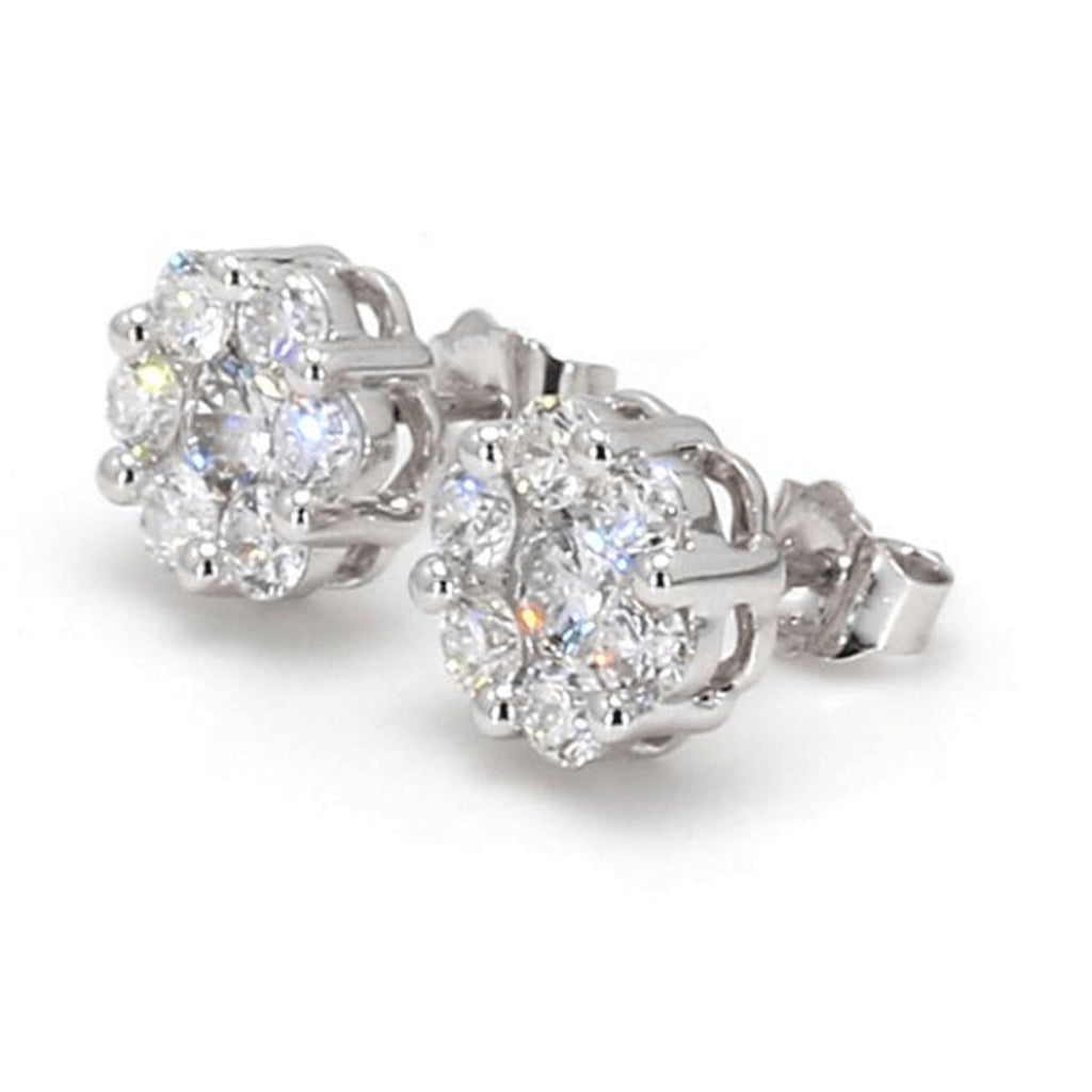 Lab Grown Diamond EARRINGS 1.51 ctw E31138-1.50CT