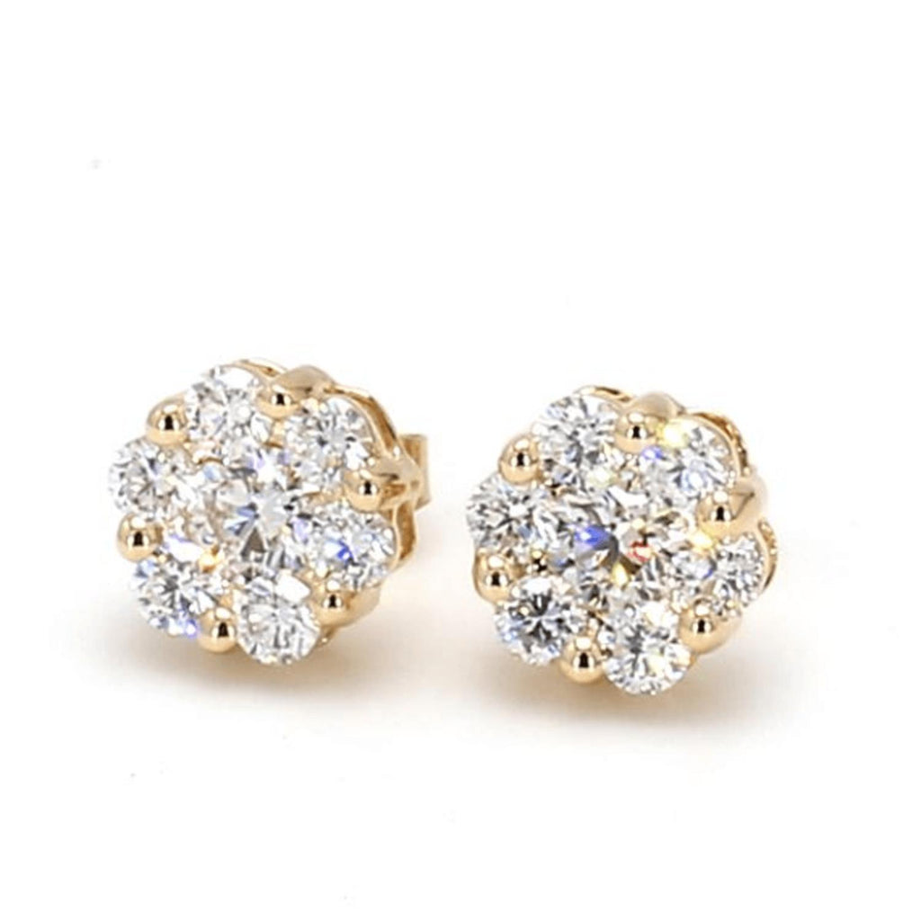 Lab Grown Diamond EARRINGS 1.51 ctw E31138-1.50CT