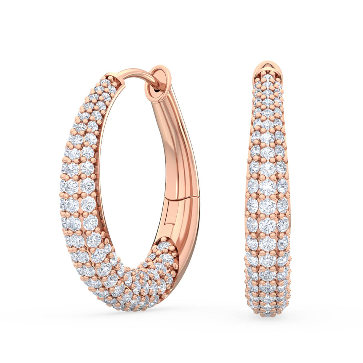 Lab Grown Diamond EARRINGS 0.97 ctw E31870-1