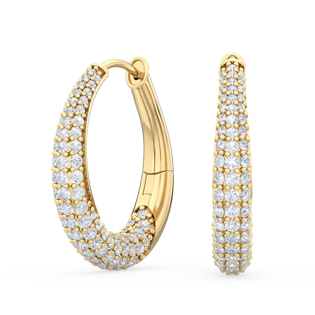 Lab Grown Diamond EARRINGS 0.97 ctw E31870-1