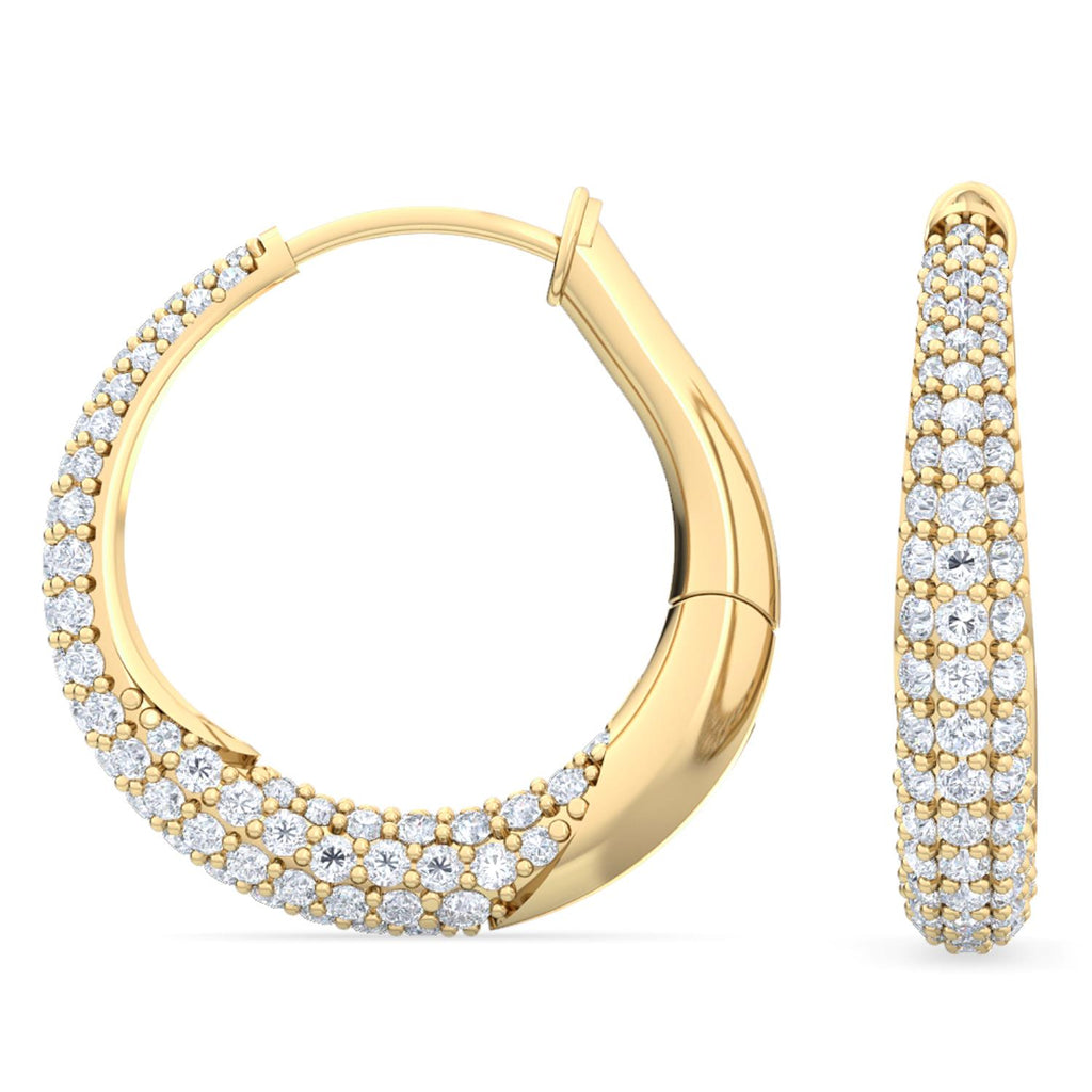Lab Grown Diamond EARRINGS 0.97 ctw E31870-1