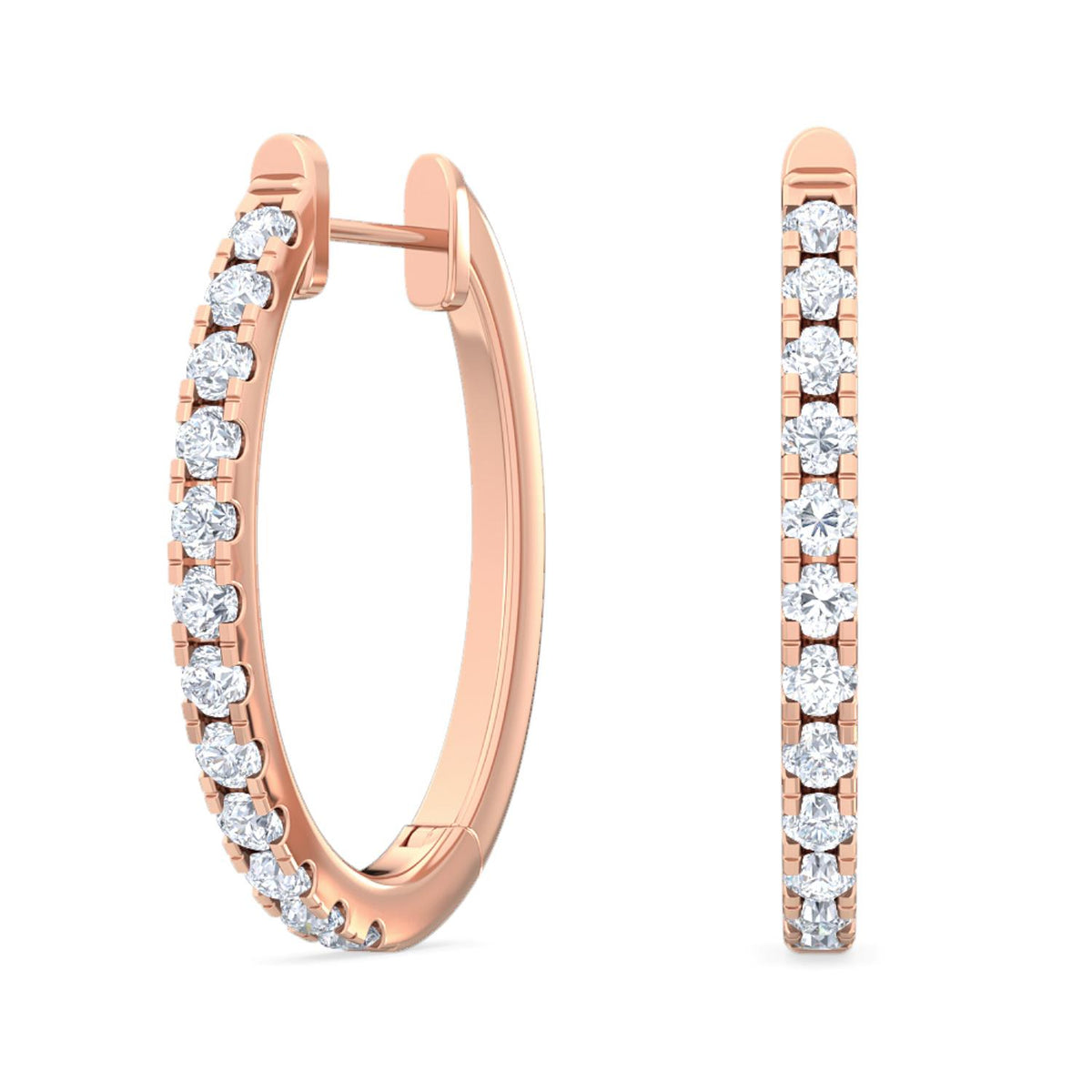 Lab Grown Diamond EARRINGS 0.47 ctw E31871-0.50CT