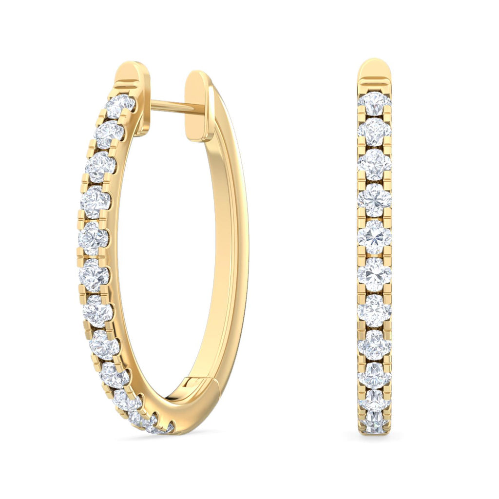 Lab Grown Diamond EARRINGS 0.47 ctw E31871-0.50CT