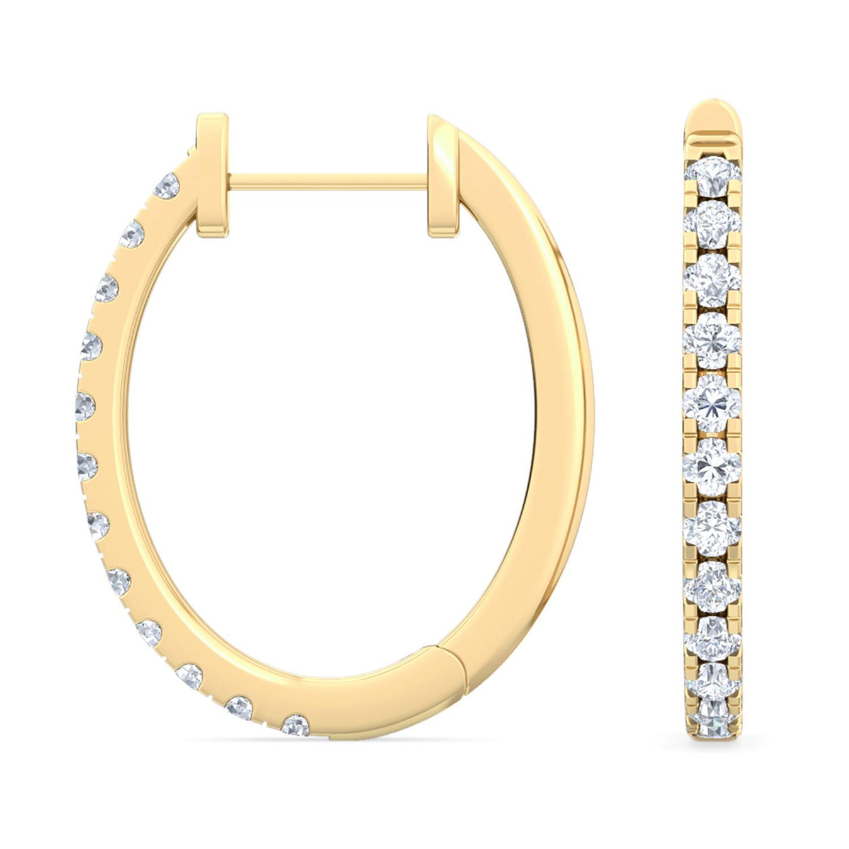 Lab Grown Diamond EARRINGS 0.47 ctw E31871-0.50CT