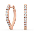 Lab Grown Diamond EARRINGS 0.30 ctw E31872-0.33CT